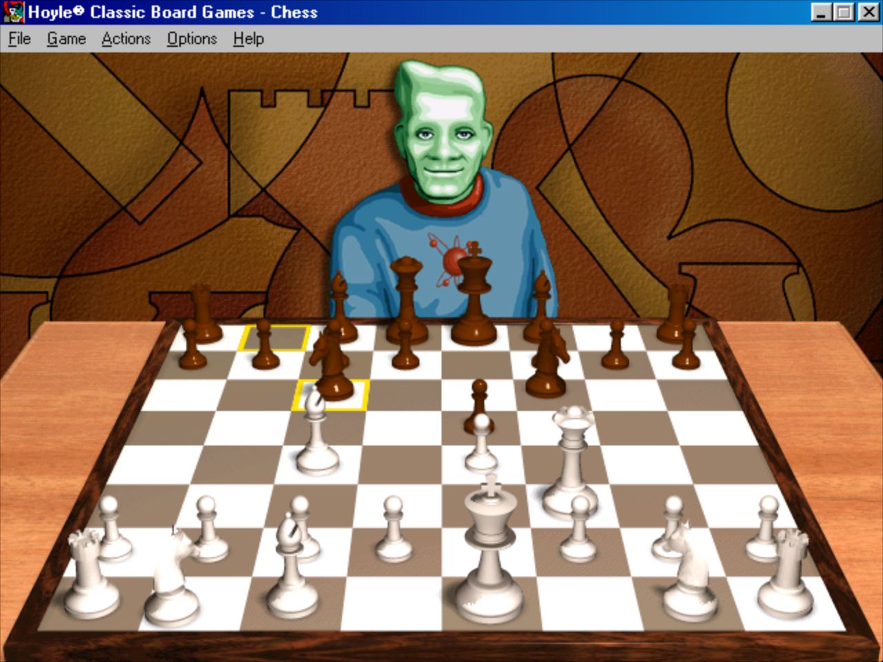 Gameplay of Hoyle Classic Board Games