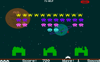 Gameplay of Spaced-Out Invaders