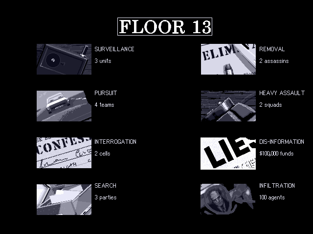 Gameplay of Floor 13