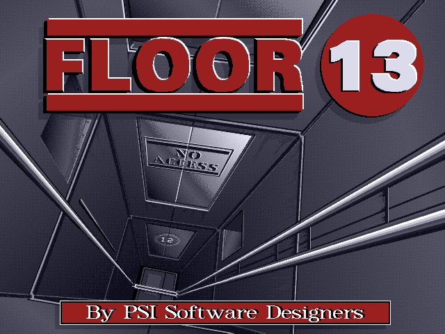 Title screen of Floor 13