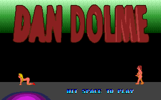 Title screen of Dan Dolme