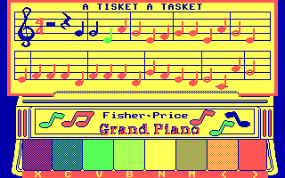 Gameplay of Fisher-Price: My Grand Piano