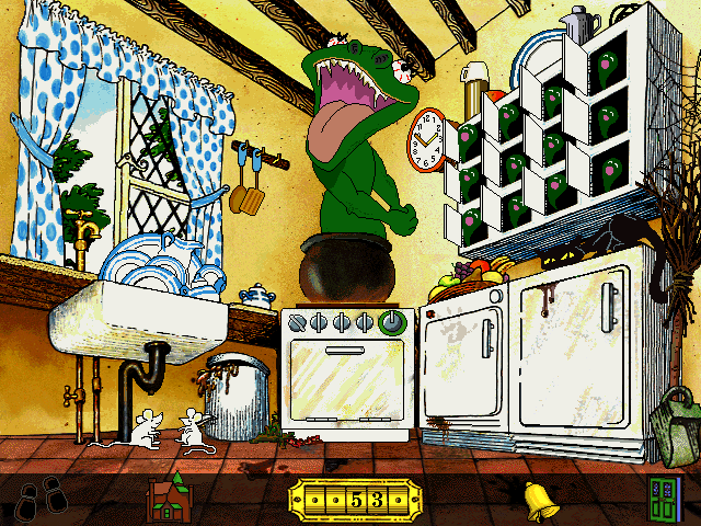 Gameplay of Jan Pienkowski: Haunted House