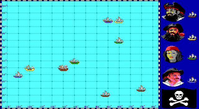 Gameplay of Captured by Pirates!