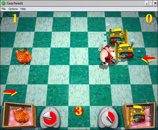 Gameplay of Gearheads