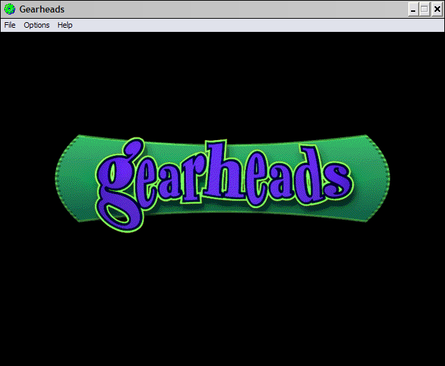 Title screen of Gearheads