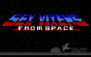 Title screen of Sex Vixens From Space