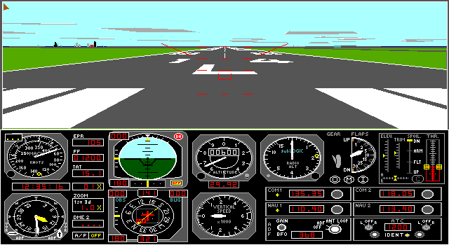 Gameplay of Flight Assignment: Airline Transport Pilot