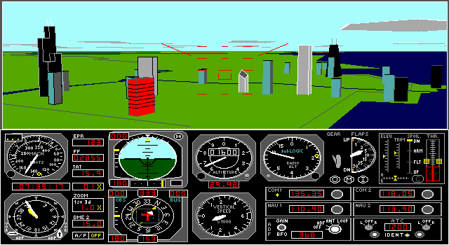 Title screen of Flight Assignment: Airline Transport Pilot
