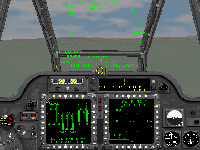 Gameplay of Jane's Combat Simulations: AH-64D Longbow Gold