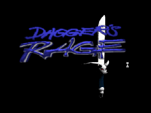 Title screen of Dagger's Rage