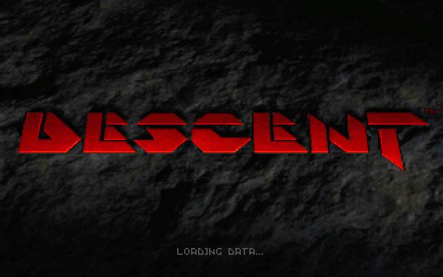 Title screen of Descent: Anniversary Edition