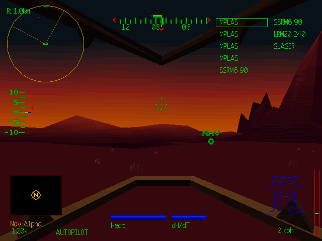 Gameplay of MechWarrior 2: 31st Century Combat
