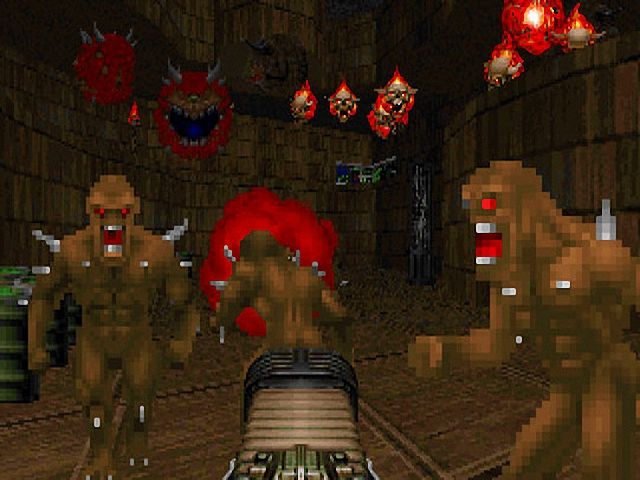 Gameplay of Final DOOM