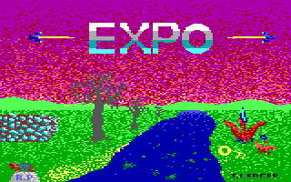 Title screen of Expo