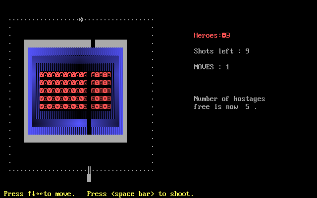Gameplay of Set the Hostages Free