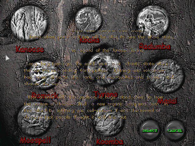 Gameplay of Jurassic War