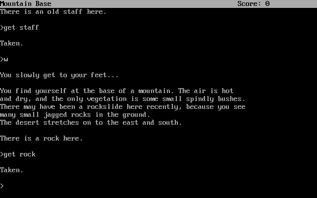 Gameplay of Moses: Old Testament Adventure 1