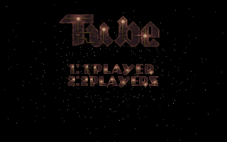 Title screen of Tube