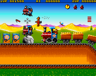 Gameplay of Guldkorn Expressen
