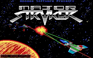 Title screen of Major Stryker