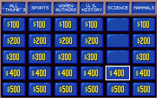 Gameplay of Jeopardy! (1993)