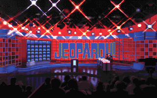 Title screen of Jeopardy! (1993)