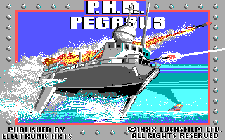 Title screen of PHM Pegasus
