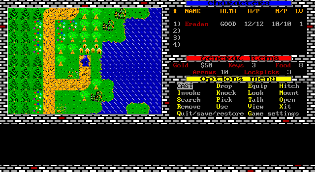 Gameplay of Enchantasy: Quest for the Eternal Grimoire