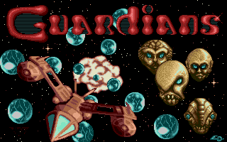 Title screen of Guardians