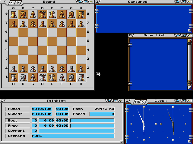 Gameplay of Virtual Chess