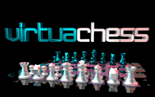 Title screen of Virtual Chess