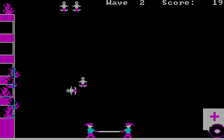 Gameplay of Bouncing Babies