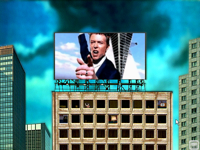 Gameplay of Jump: The David Bowie Interactive CD-ROM