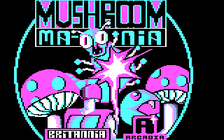 Title screen of Mushroom Mania