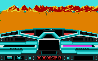 Gameplay of Moon Blaster