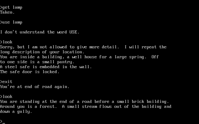 Gameplay of Generic Adventure 551