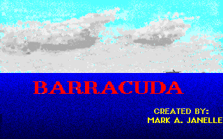 Title screen of Barracuda: Secret Mission 1