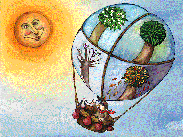 Gameplay of Oscar the Balloonist and the Secrets of the Forest