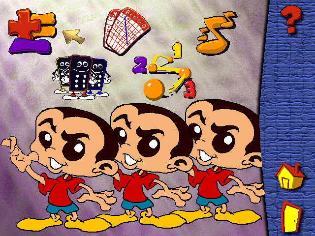 Gameplay of KidSpeak Portuguese, Hebrew, and Italian