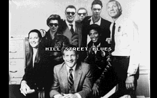 Title screen of Hill Street Blues