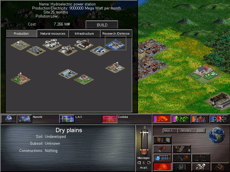 Gameplay of The 3rd Millennium
