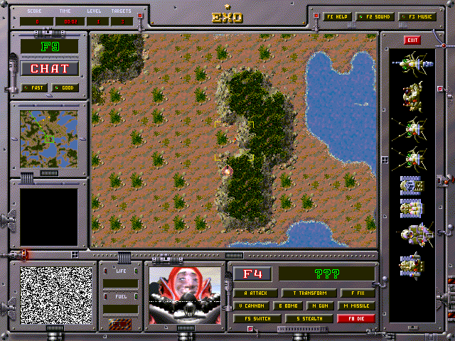Gameplay of Mission Chameleon