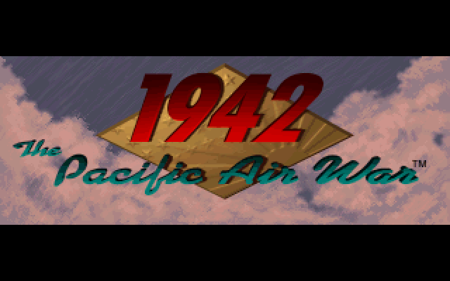 Title screen of 1942: The Pacific Air War
