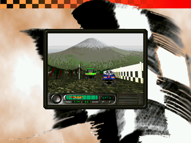 Gameplay of Hot Wheels Rally