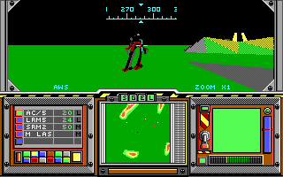 Gameplay of MechWarrior