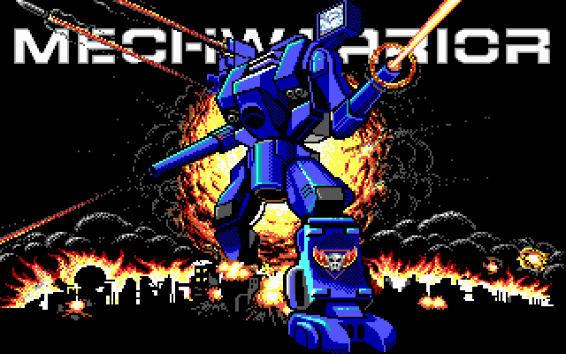 Title screen of MechWarrior
