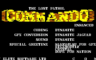 Box front of Commando Enhanced
