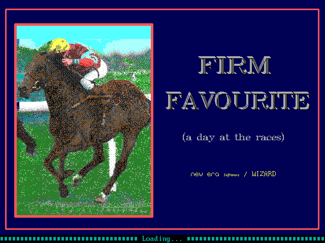 Title screen of Firm Favorite