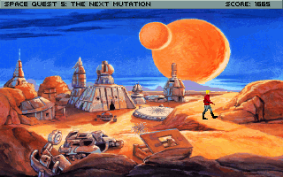 Gameplay of Space Quest V: The Next Mutation
